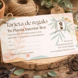 Tarjeta Regalo de Tu Planta Interior BCN