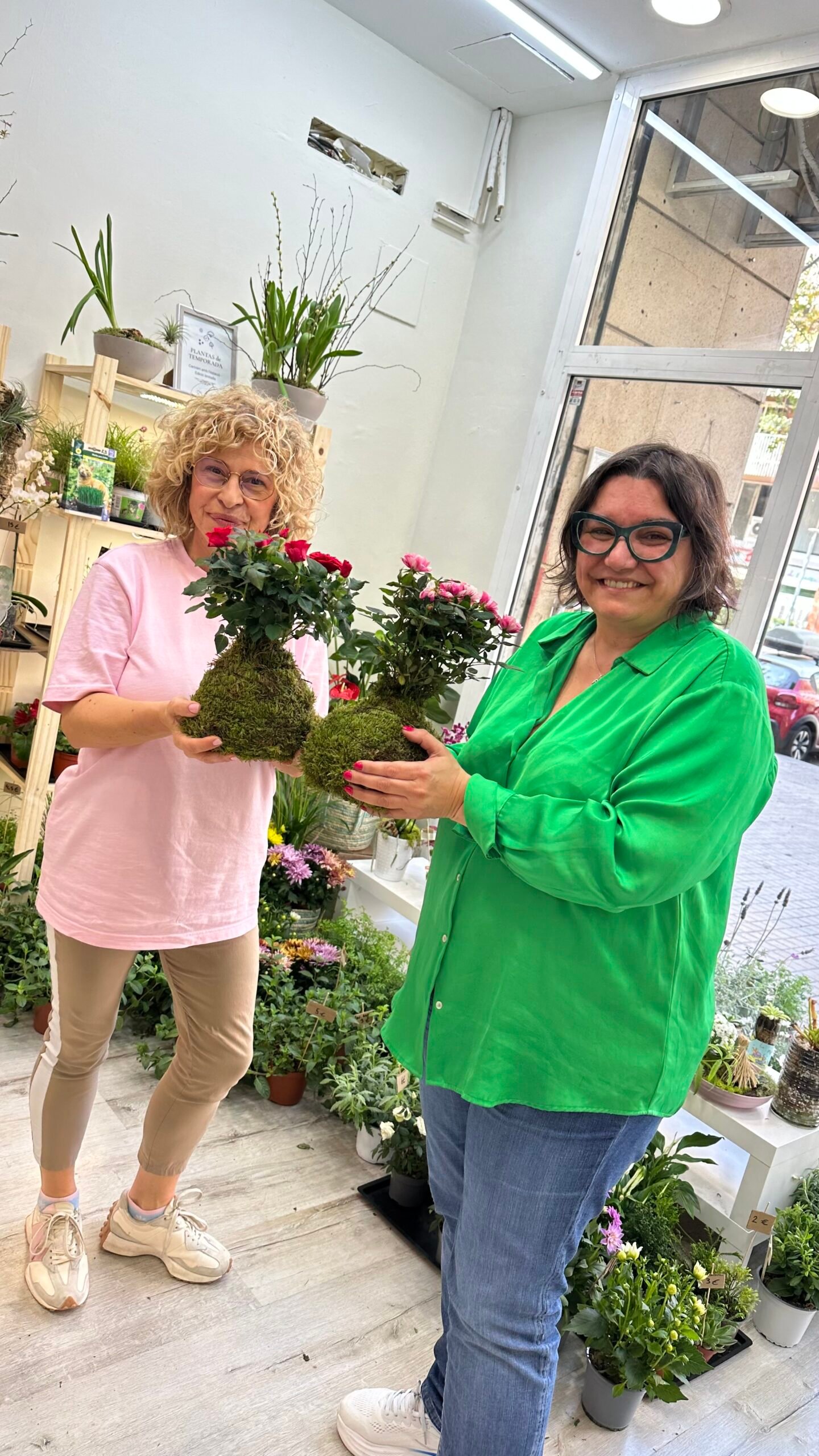 Taller kokedama con rosal (especial Sant Jordi) - Imagen 4
