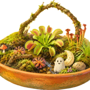 Talleres · Lunes en familia · Halloween · Plantas carnívoras